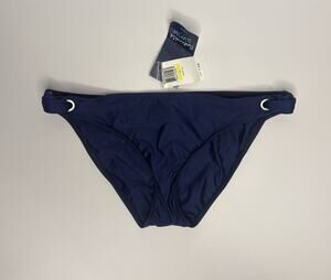Splendid The Blues Too Low-Rise Grommet Bikini Bottom Dark Navy Sz M NWT